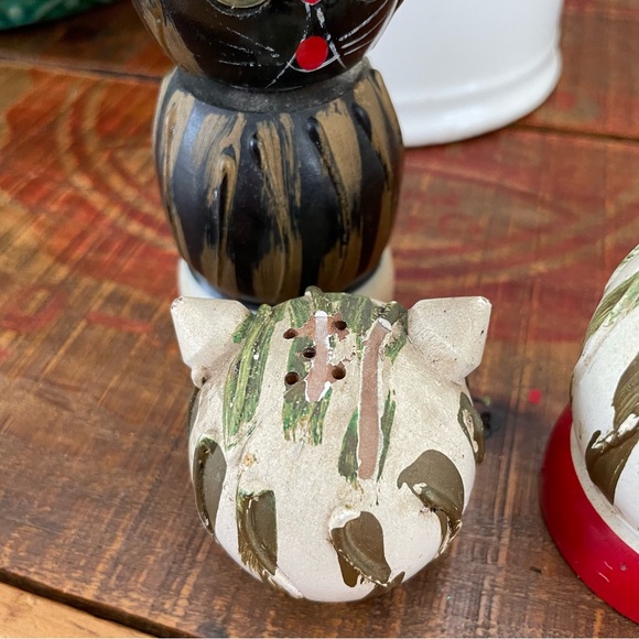 Vintage Napco Kitschy Kitty Salt & Pepper Shakers🐈‍⬛❤️ - Picture 11 of 14
